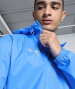 Puma Teamfinal Allweather Jkt Erkek Futbol Antrenman Yağmurluk 65859902 Mavi