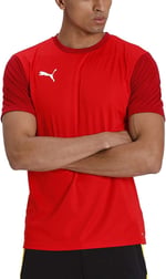 Puma Teamgoal 23 Sideline Tee Erkek Futbol Antrenman Tişörtü 65648401 Kırmızı