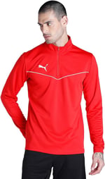 PUMA Teamrise 1/4 Zip Top Erkek Tişört