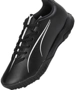 PUMA Ultra 5 Play TT Jr Futbol Ayakkabısı, Siyah Beyaz, 43 EU, Puma Black Puma White, 43 EU