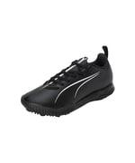 PUMA Ultra 5 Play TT Jr Futbol Ayakkabısı, Siyah Beyaz, 43 EU, Puma Black Puma White, 43 EU