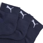 PUMA Üniseks Cushioned Quarter çorap (3'lü paket)