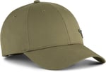 PUMA Üniseks ESS Metal PUMA CAT BB Şapka BB Şapka, PUMA Zeytin,