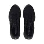 PUMA Üniseks Space Runner Alt Sokak Koşu Ayakkabısı, Puma Siyah Ultra Gri, 37 EU