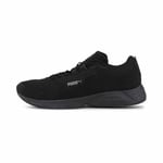 PUMA Üniseks Space Runner Alt Sokak Koşu Ayakkabısı, Puma Siyah Ultra Gri, 37 EU