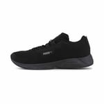 PUMA Üniseks Space Runner Alt Sokak Koşu Ayakkabısı, Puma Siyah Ultra Gri, 37 EU