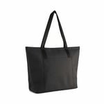 PUMA Unisex Yetişkin CAMPUS Shopper Shopper Çanta PUMA Black-Gold-No.1 Logo X