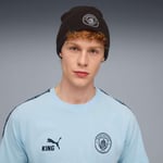 PUMA Unisex Yetişkin MCFC Reversible Beanie Şapka PUMA Black-PUMA Silver Tek Beden