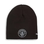PUMA Unisex Yetişkin MCFC Reversible Beanie Şapka PUMA Black-PUMA Silver Tek Beden