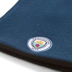 PUMA Unisex Yetişkin MCFC Reversible Beanie Şapka PUMA Black-PUMA Silver Tek Beden