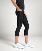 Puma W RUN VELOCITY 3/4TH SIKı Siyah