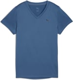 PUMA W TAD ESSENTIAL VNECK Tee Tişört Kadın