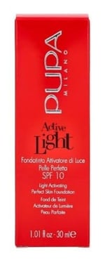 Pupa Milano Active Light Foundation 30ml Sand - 040
