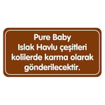 Pure Baby Islak Havlu 12x50 (600 Yaprak)