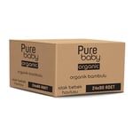 Pure Baby Organik Bambu Özlü Islak Havlu 24×90 (2160 Yaprak) - Seçenekler: 12x90, 24x90