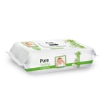 Pure Baby Organik Bambu Özlü Islak Havlu 24×90 (2160 Yaprak) - Seçenekler: 12x90, 24x90
