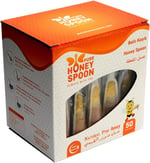 Pure Honey Spoon Kaşık Bal 50 Adet%100 Doğal Çam Balı 350 g | SEEL Kaşık Bal 7 gr x 50 Adet - %100 Doğal Çiçek Balı, Pratik Kullanımlık Tek Porsiyonluk Süzme Bal Seti (Ekonomik Paket)