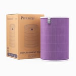Purmed Xiaomi Smart Air Purifier 4 Uyumlu Mor HEPA Filtre |Yedek Filtre | PM2.5 ve Alerjen Temizleyici