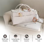 PUTSKA Bebek Bezi Caddy Organizatör Kreş Sepeti - Bebek Sepeti Bebek Duş Listesi İçin Hediye Kaydı. Bebeğin Temel Olması Gerekenler. Yenidoğan Erkek Çocuk Odası Dekoru veya Kız Çocuk Odası Dekoru veya