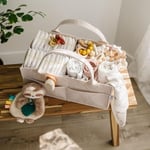 PUTSKA Bebek Bezi Caddy Organizatör Kreş Sepeti - Bebek Sepeti Bebek Duş Listesi İçin Hediye Kaydı. Bebeğin Temel Olması Gerekenler. Yenidoğan Erkek Çocuk Odası Dekoru veya Kız Çocuk Odası Dekoru veya