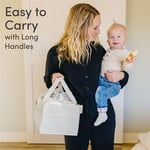 PUTSKA Bebek Bezi Caddy Organizatör Kreş Sepeti - Bebek Sepeti Bebek Duş Listesi İçin Hediye Kaydı. Bebeğin Temel Olması Gerekenler. Yenidoğan Erkek Çocuk Odası Dekoru veya Kız Çocuk Odası Dekoru veya