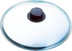 Pyrex 4937234 tencere/tava için cam kapak, 28 cm, şeffaf