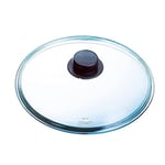 Pyrex 4937234 tencere/tava için cam kapak, 28 cm, şeffaf