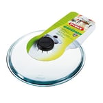 Pyrex 4937234 tencere/tava için cam kapak, 28 cm, şeffaf