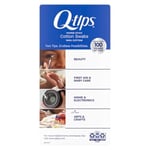 Q-tips Hijyen ve Güzellik Bakımı İçin Pamuklu Çubuklar% 100 Pamuklu 375 Sayım ile Yapılan Orijinal Pamuklu Çubuk