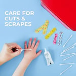 Q-tips Pamuk Bezler Organik Bezler 4 Paket Ultimate Ev ve Güzellik Aracı Organik Pamuktan Üretilmiştir, Kağıt Ambalaj 400 Adet