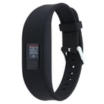 QGHXO Garmin Vivofit 3 için kayış, Garmin Vivofit 3 / Vivofit JR/Vivofit JR 2 Aktivite İzleyici için yumuşak silikon yedek kayış, 6,0