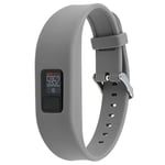 QGHXO Garmin Vivofit 3 için kayış, Garmin Vivofit 3 / Vivofit JR/Vivofit JR 2 Aktivite İzleyici için yumuşak silikon yedek kayış, 6,0
