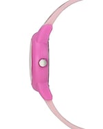 Q&Q V22A-015VY PEMBE SİLİKON KORDON RAKAMLI ÇOCUK KOL SAATİ