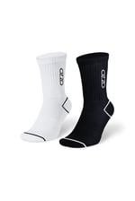 Quezo OzzoSeries Unisex 2'li Paket Spor Çorap - Pamuklu, Hafif, Terleme Koku Yapmaz - Atletik Dayanıklı Performans Çorap - Kadın ve Erkek