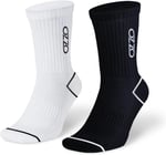 Quezo OzzoSeries Unisex 2'li Paket Spor Çorap - Pamuklu, Hafif, Terleme Koku Yapmaz - Atletik Dayanıklı Performans Çorap - Kadın ve Erkek