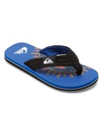 Quiksilver Aqbl100591 Molokai Layback Siyah-Mavi Çocuk Terlik