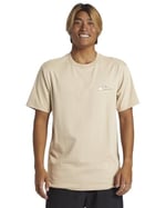 Quiksilver Aqyzt09563 Step Up Mor Bej Erkek T-Shirt