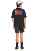 Quiksilver Eqbzt04616 Radicalflag B Tees Siyah Uni̇sex T-Shirt
