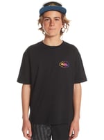 Quiksilver Eqbzt04616 Radicalflag B Tees Siyah Uni̇sex T-Shirt