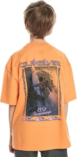 Quiksilver Eqbzt04706 Back Flash Turuncu Erkek Çocuk T-Shirt