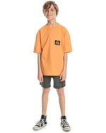 Quiksilver Eqbzt04706 Back Flash Turuncu Erkek Çocuk T-Shirt