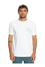 Quiksilver-Eqyzt07226 Originalbarrel M Tees Beyaz Erkek T-shirt