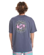 Quiksilver Eqyzt07653 Spin Cycle Ss Pembe Erkek T-Shirt