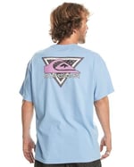 Quiksilver Eqyzt07654 Take Us Back Logo Açık Mavi Erkek T-Shirt