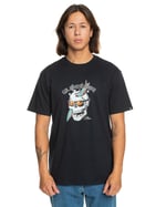 Quiksilver Eqyzt07674 One Last Surf Ss Siyah Erkek T-Shirt