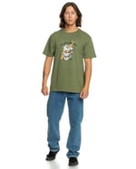 Quiksilver Eqyzt07674 One Last Surf Ss Siyah Erkek T-Shirt