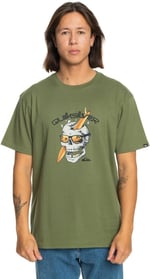 Quiksilver Eqyzt07674 One Last Surf Ss Siyah Erkek T-Shirt
