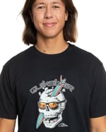 Quiksilver Eqyzt07674 One Last Surf Ss Siyah Erkek T-Shirt