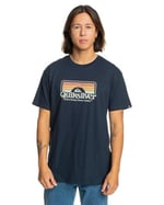 Quiksilver Eqyzt07678 Step Inside Ss Mavi Erkek T-Shirt