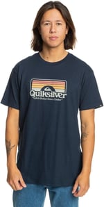 Quiksilver Eqyzt07678 Step Inside Ss Mavi Erkek T-Shirt